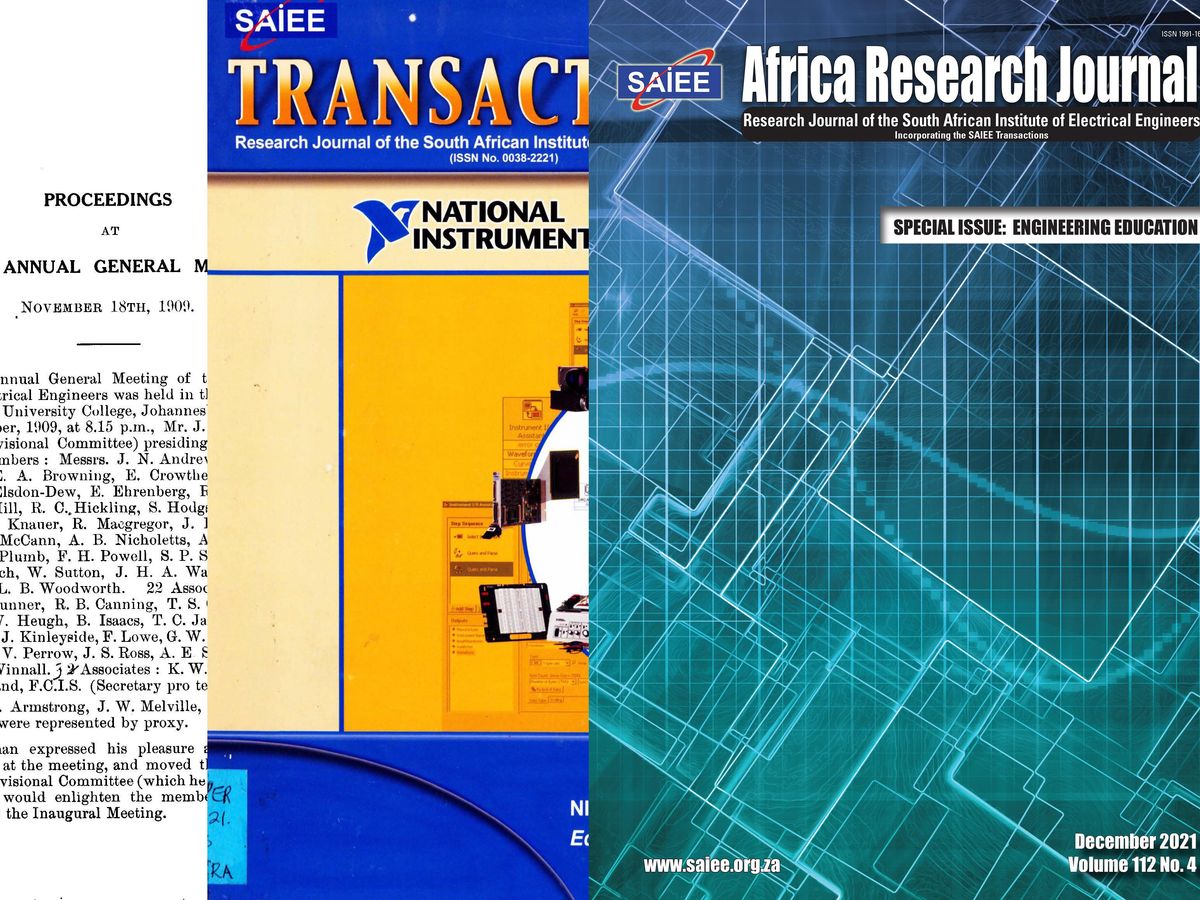 一张三页重叠的杂志图片，上面写着“非洲研究杂志”。