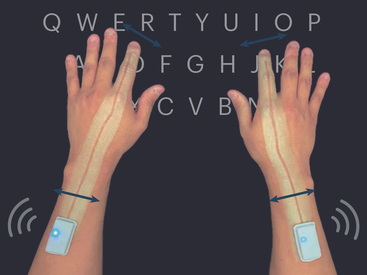 喷雾型智能皮肤能识别打字和手势