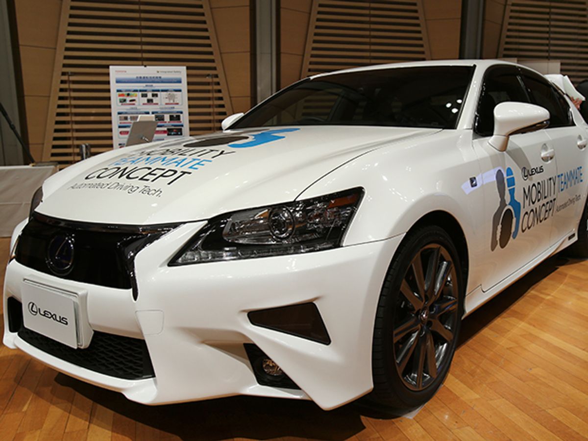 丰田成为在公共道路上测试无人驾驶汽车的最大汽车公司